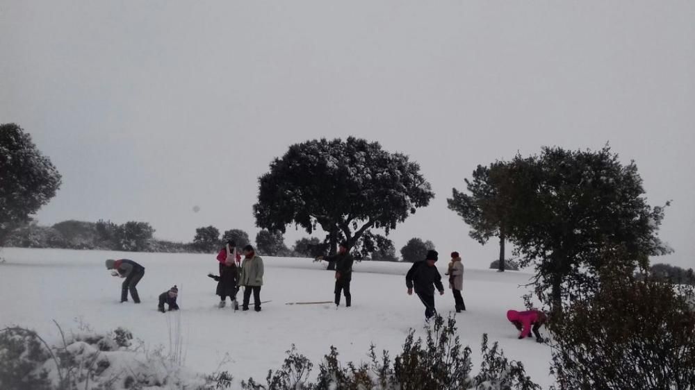 La nieve y el hielo en la comarca de Aliste