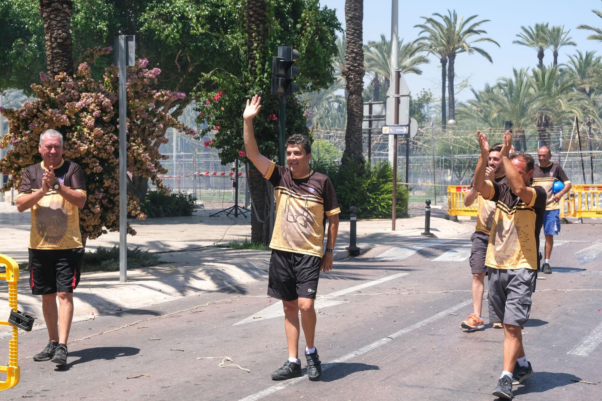 Así ha sido la primera mascletà de las fiestas de Elche