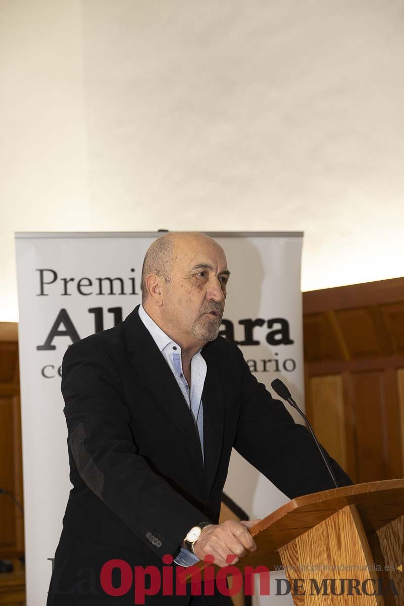 Entrega de los premios Albacara en Caravaca