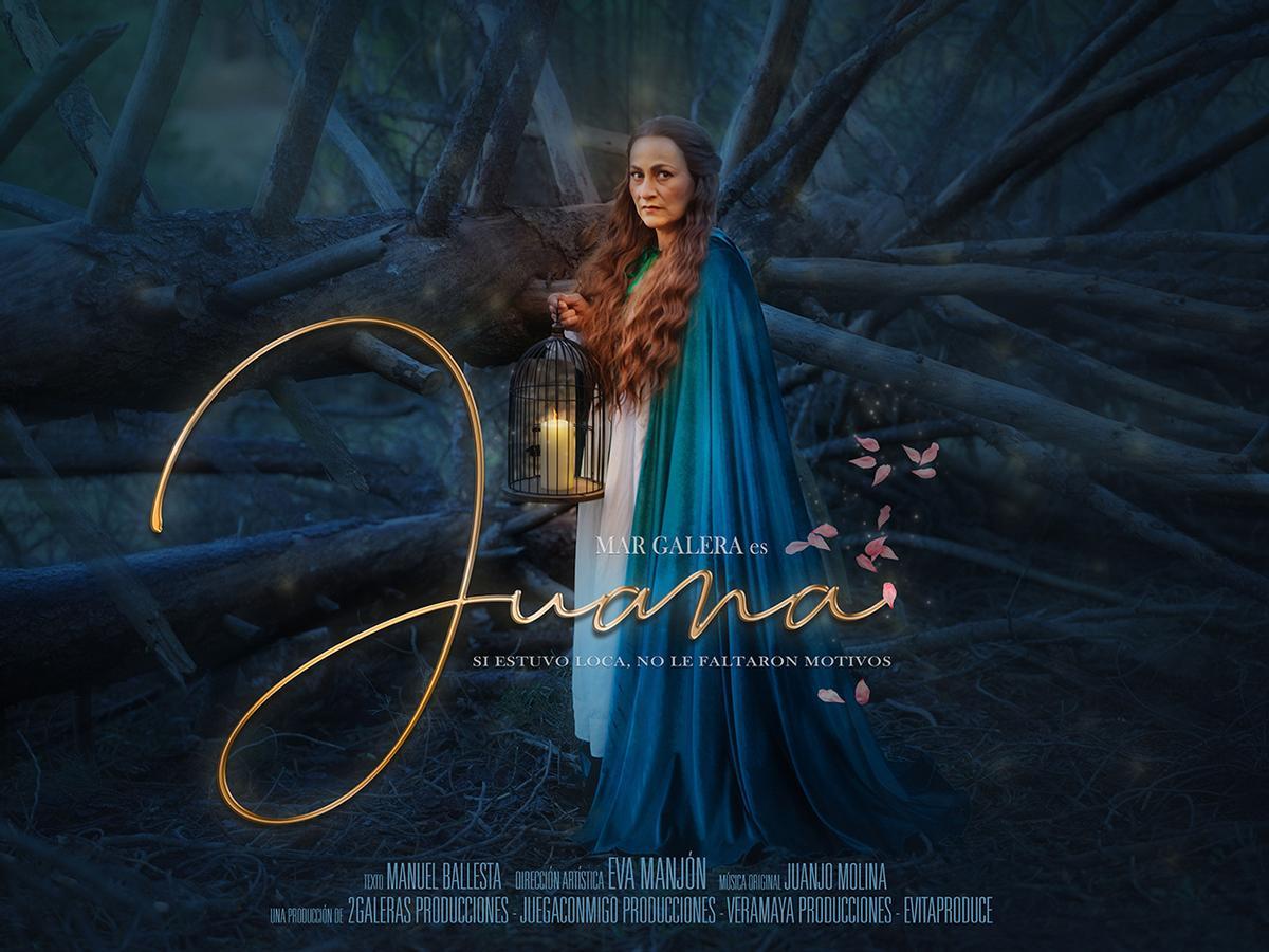 Mar Galera interpreta a Juana I de Castilla en "Juana, si estuvo loca... no le faltaron motivos"