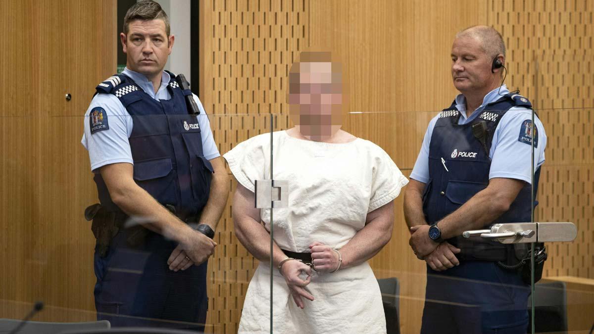 El detenido por los ataques en Nueva Zelanda comparece ante un tribunal