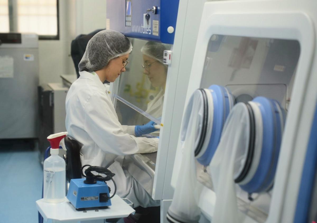 Laboratorio de la Universidad de Córdoba.