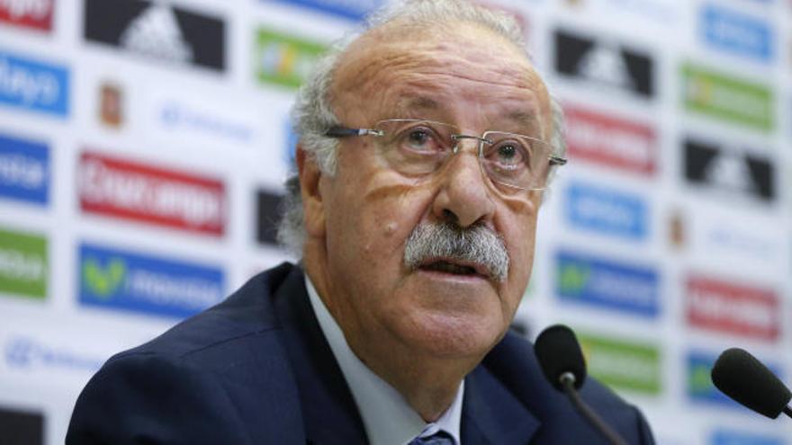 Del Bosque: "Me siento triste por los que no están"