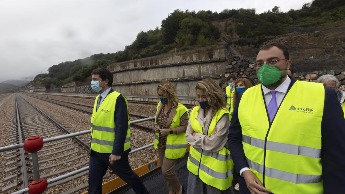 Día histórico para Asturias: Adif inicia las pruebas en los túneles de la variante de Pajares