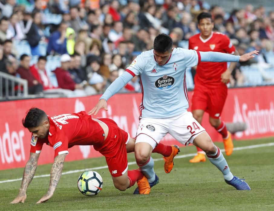 Galería de imágenes con las mejores fotografías de la goleada del Celta al Sevilla (4-0) en Balaídos.