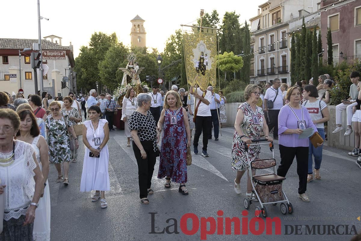 Procesión de la Virgen del Carmen en Caravaca