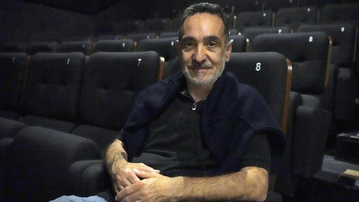 Miguel Ángel Pérez, en el nuevo cine Embajadores de Madrid