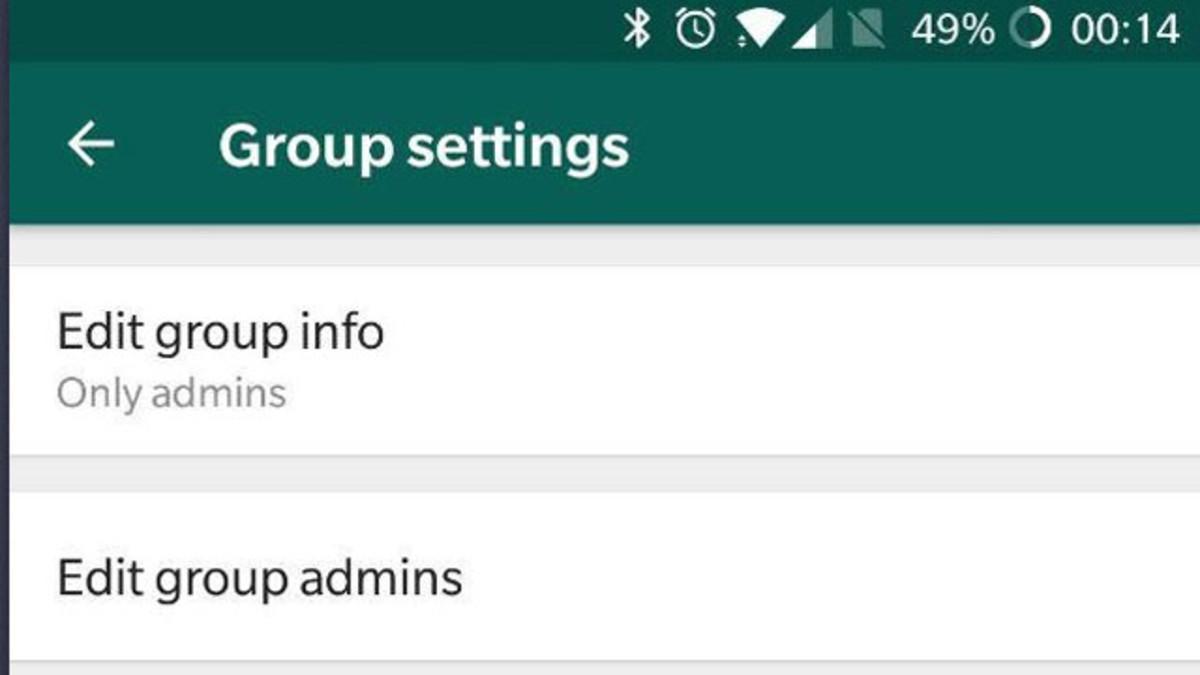 Los administradores de grupos de WhatsApp reciben nuevos permisos
