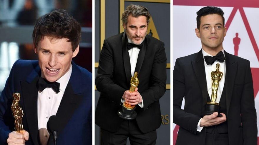 Ganadores del Oscar a mejor actor de los últimos años.