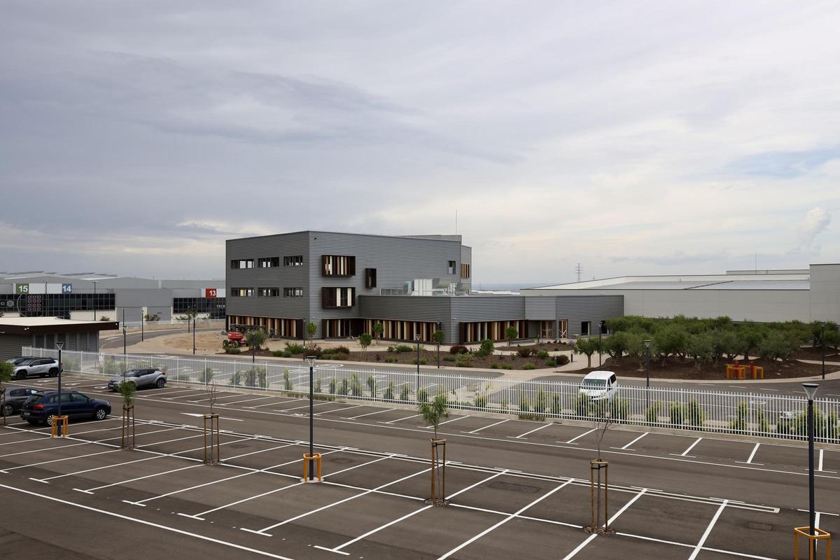 Las instalaciones que construyó Becton Dickinson en el polígono Empresarium, donde ahora se ubicará la estadounidense Diamond Foundry.