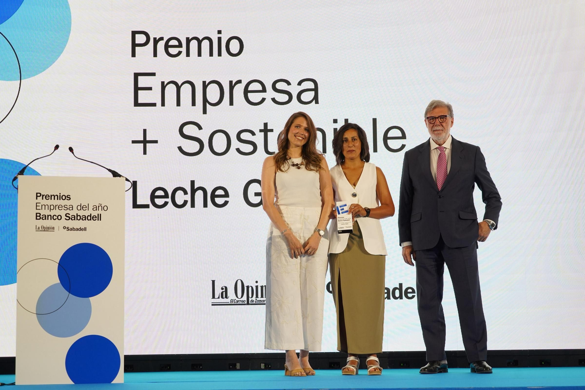 Galardonados en los Premios Empresa del Año Banco Sabadell en Zamora