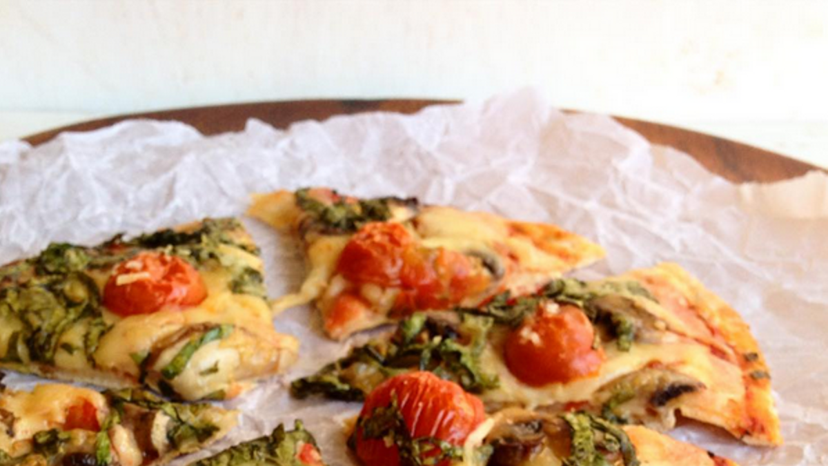 Pizza 'healthy' de gastroglam