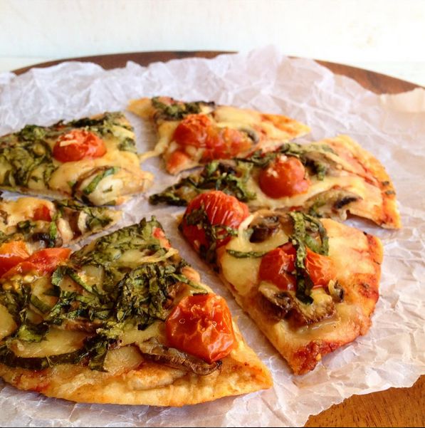 Pizza 'healthy' de gastroglam