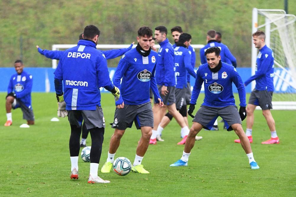 El Dépor ya prepara el partido contra Las Palmas