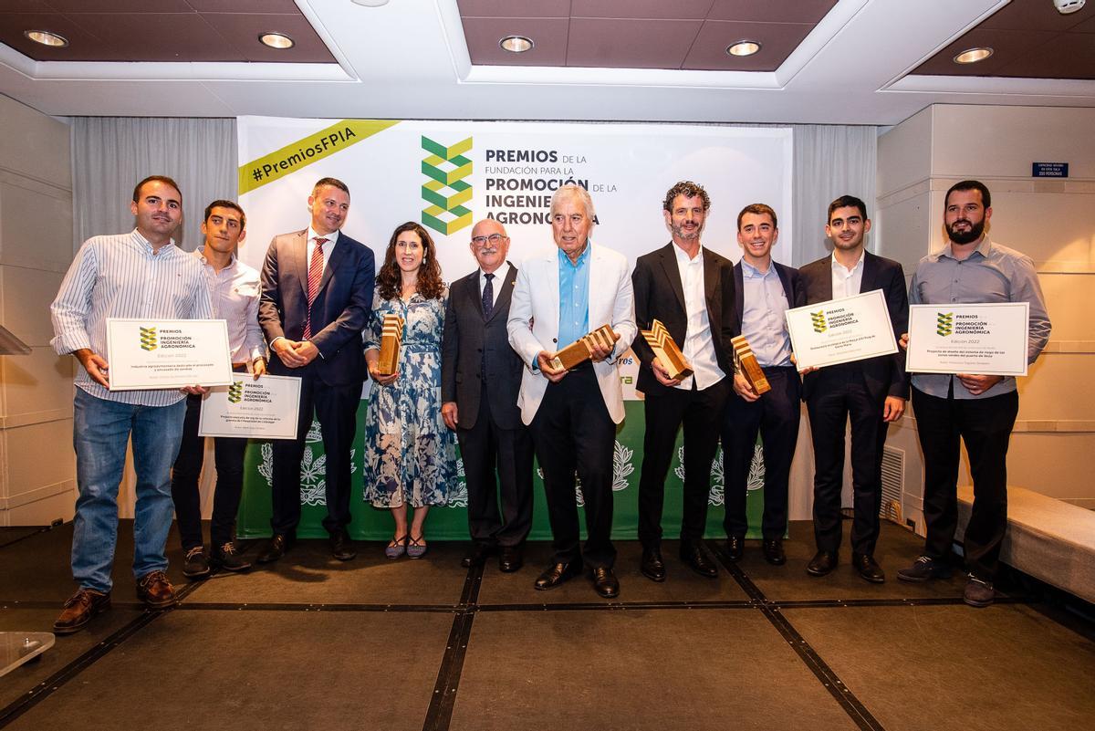 Premiados por el COIAL en la edición de 2022.
