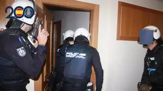 La Policía Nacional desarticula un grupo criminal especializado en "vuelcos" de droga en Alicante y Murcia