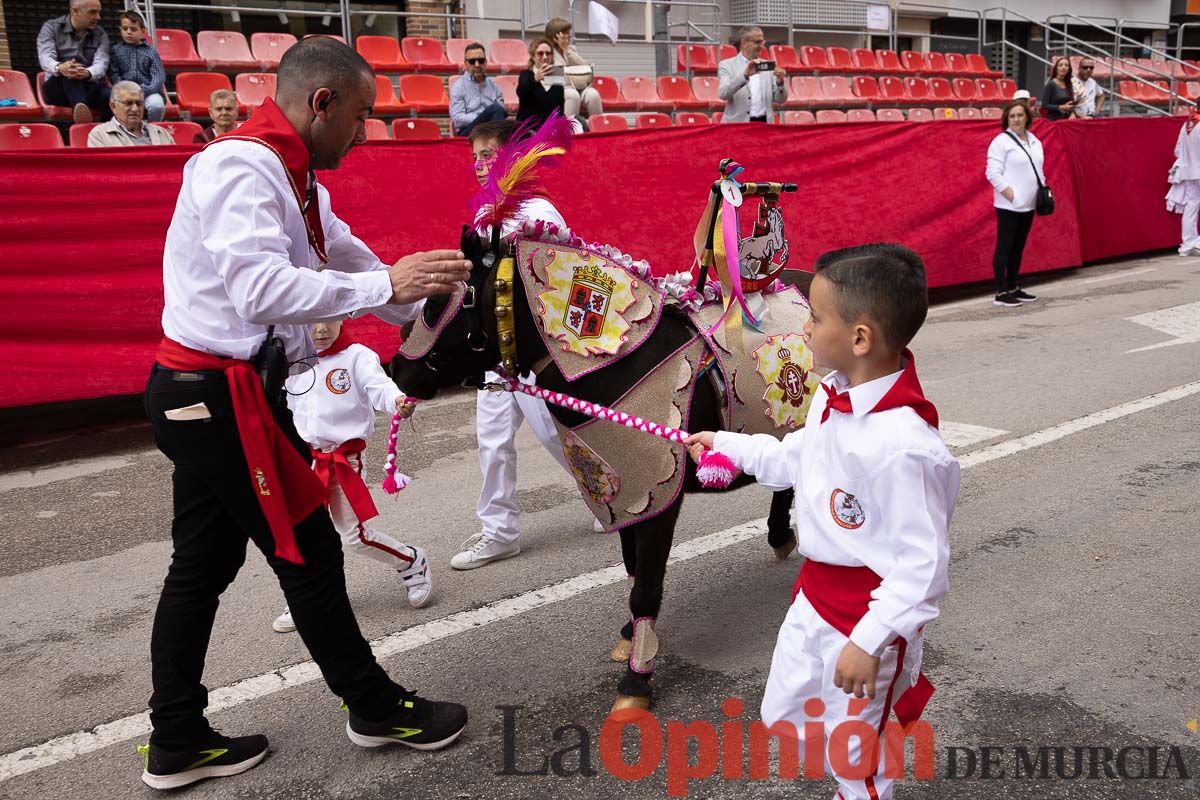 Desfile infantil en las Fiestas de Caravaca (Bando Caballos del Vino)