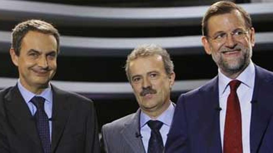 Sin estar ´redondo´, Zapatero resistió bien los ataques de Mariano Rajoy