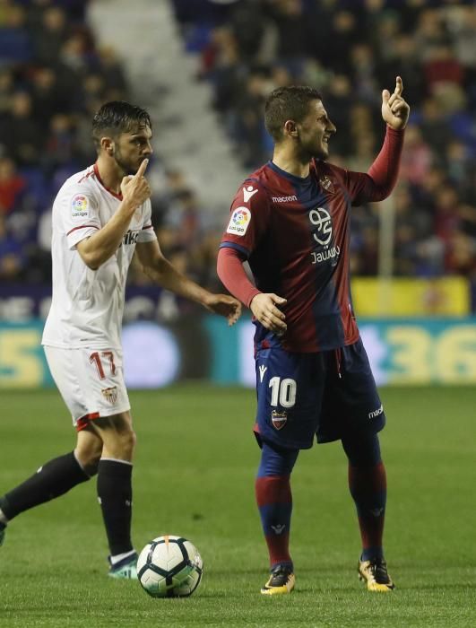 Levante - Sevilla, en imágenes