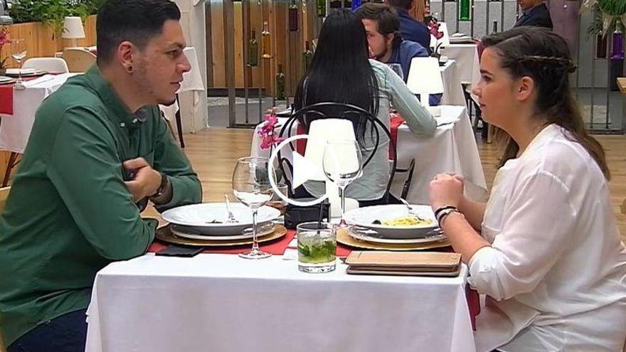 Una castellonense confiesa en &#039;First Dates&#039; que su única relación duró 2 horas