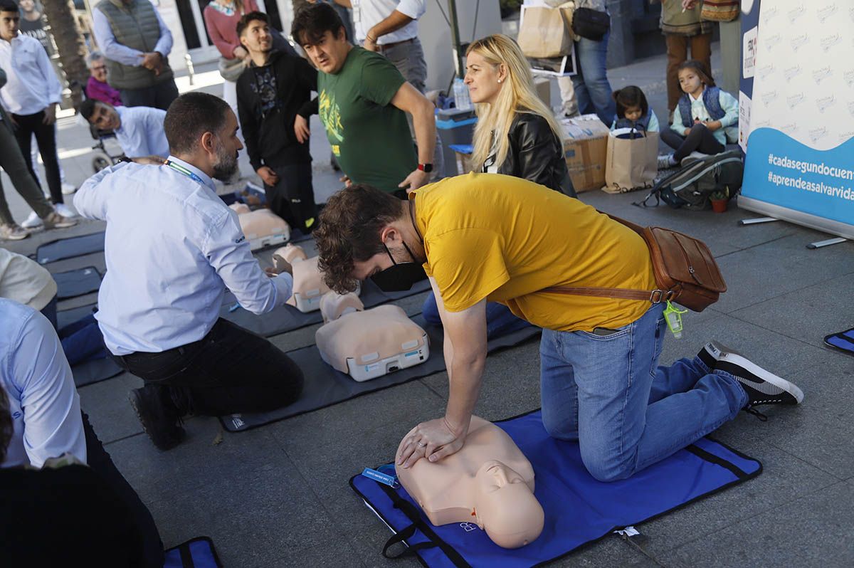 Taller de iniciación a la reanimación cardiopulmonar en las Tendillas