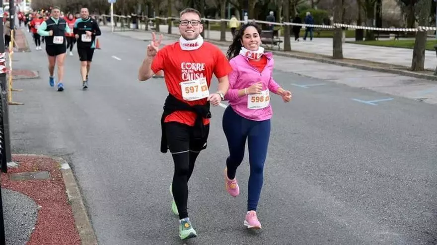 La carrera 'Corre por unha causa' corta este fin de semana el tráfico en Santiago: estas son todas las calles afectadas