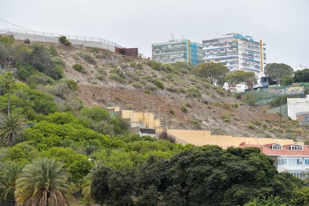 Ajardinamiento de las laderas del parque Rubió i Tudurí