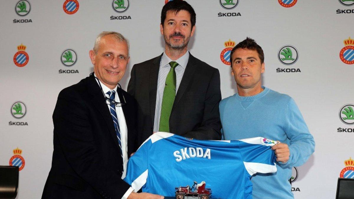 La primera experiencia futbolística de Skoda es con el Espanyol