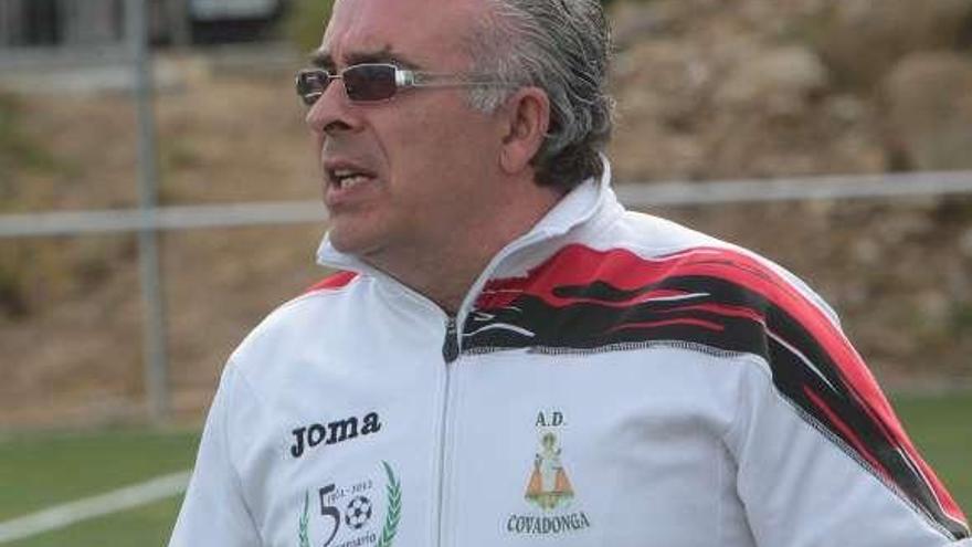 José Prado, entrenador del Covadonga.