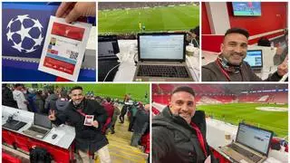 Liverpool-Villarreal: la odisea de 'Mediterráneo' en Anfield, entre la lluvia y los ordenadores mojados