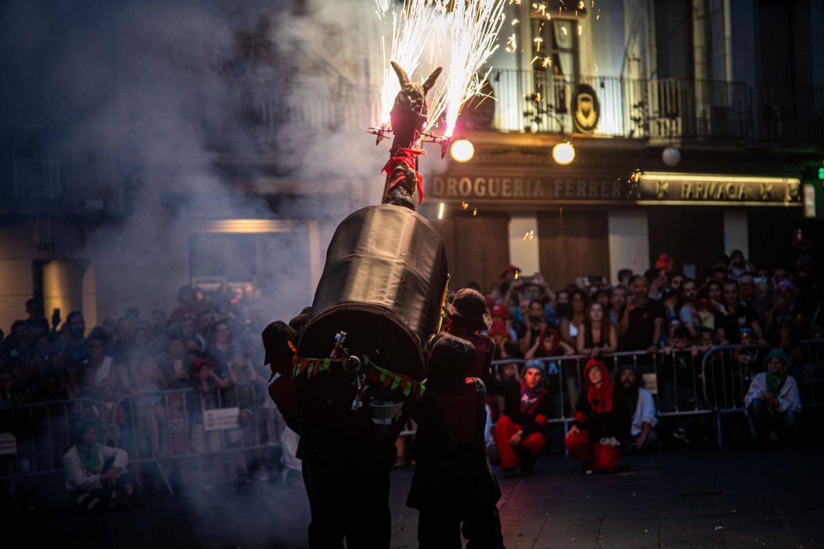 Imatges de la Moscada i el Correfoc infantil de la Festa Major de Manresa 2026 Imatges de la Moscada i el Correfoc infantil de la Festa Major de Manresa 2026