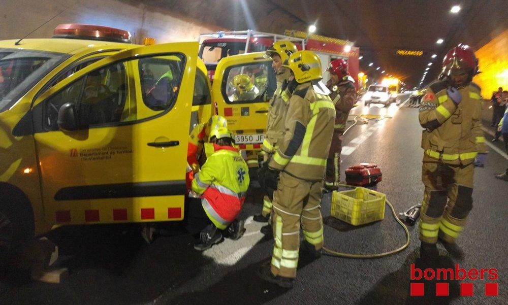 Simulacre al túnel de Bracons