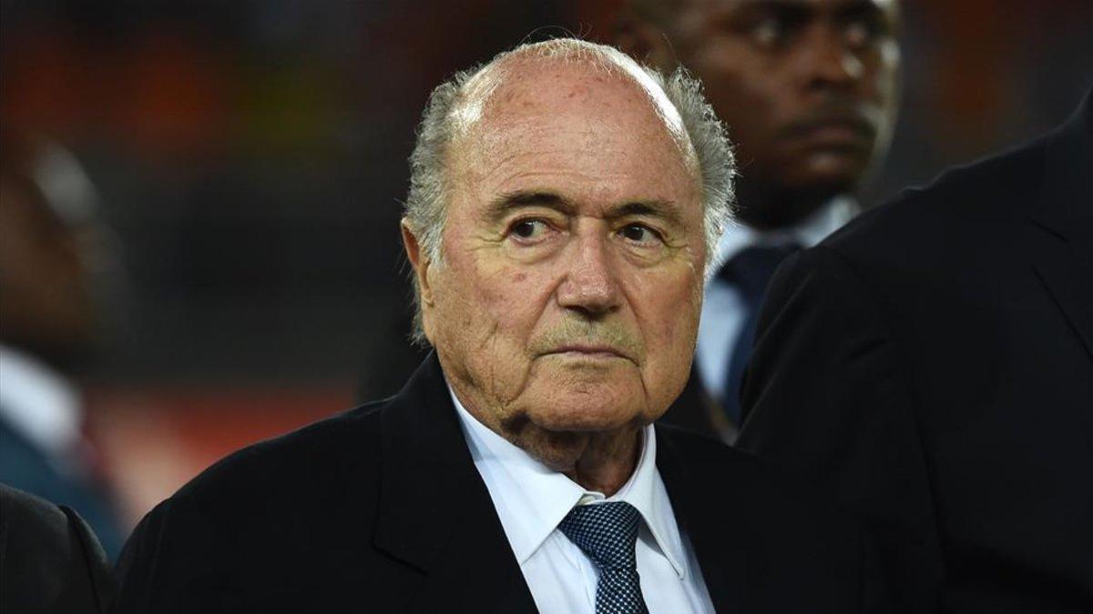 Blatter dimitió de su cargo en 2015 tras 17 años de mandato en la FIFA