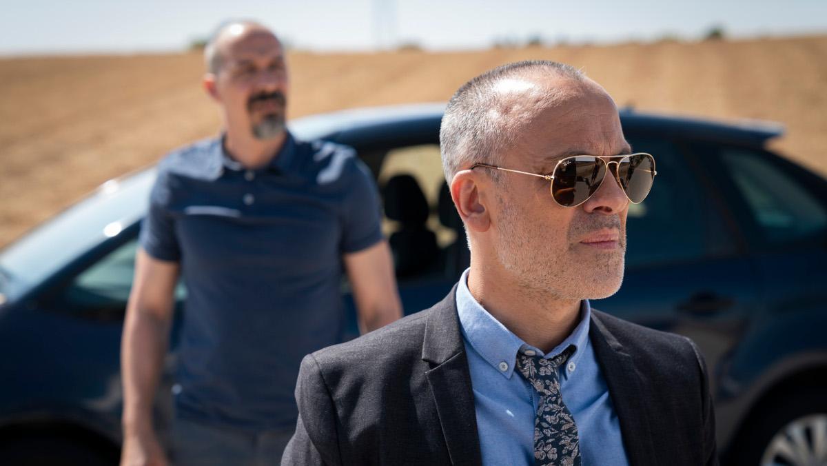 Javier Gutiérrez y Fele Martínez, en 'Estoy vivo'