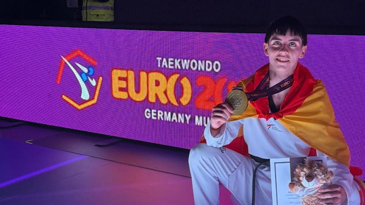 Jairo Agenjo, campeón de Europa (-54 kg)