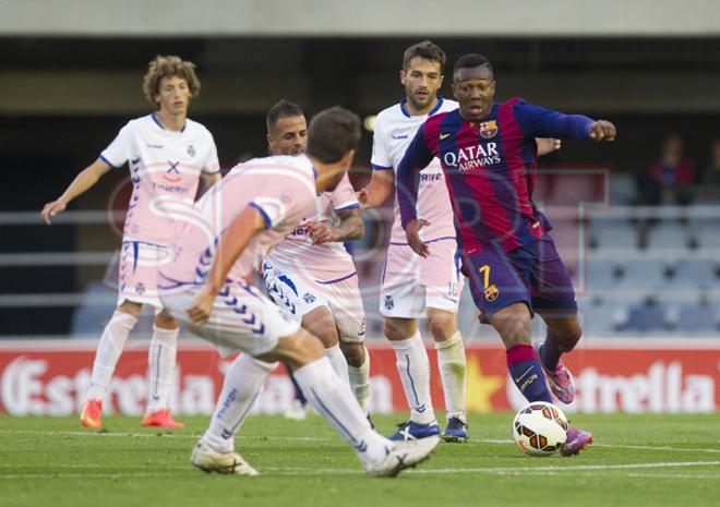 Las mejores imágenes del Barça B-Tenerife