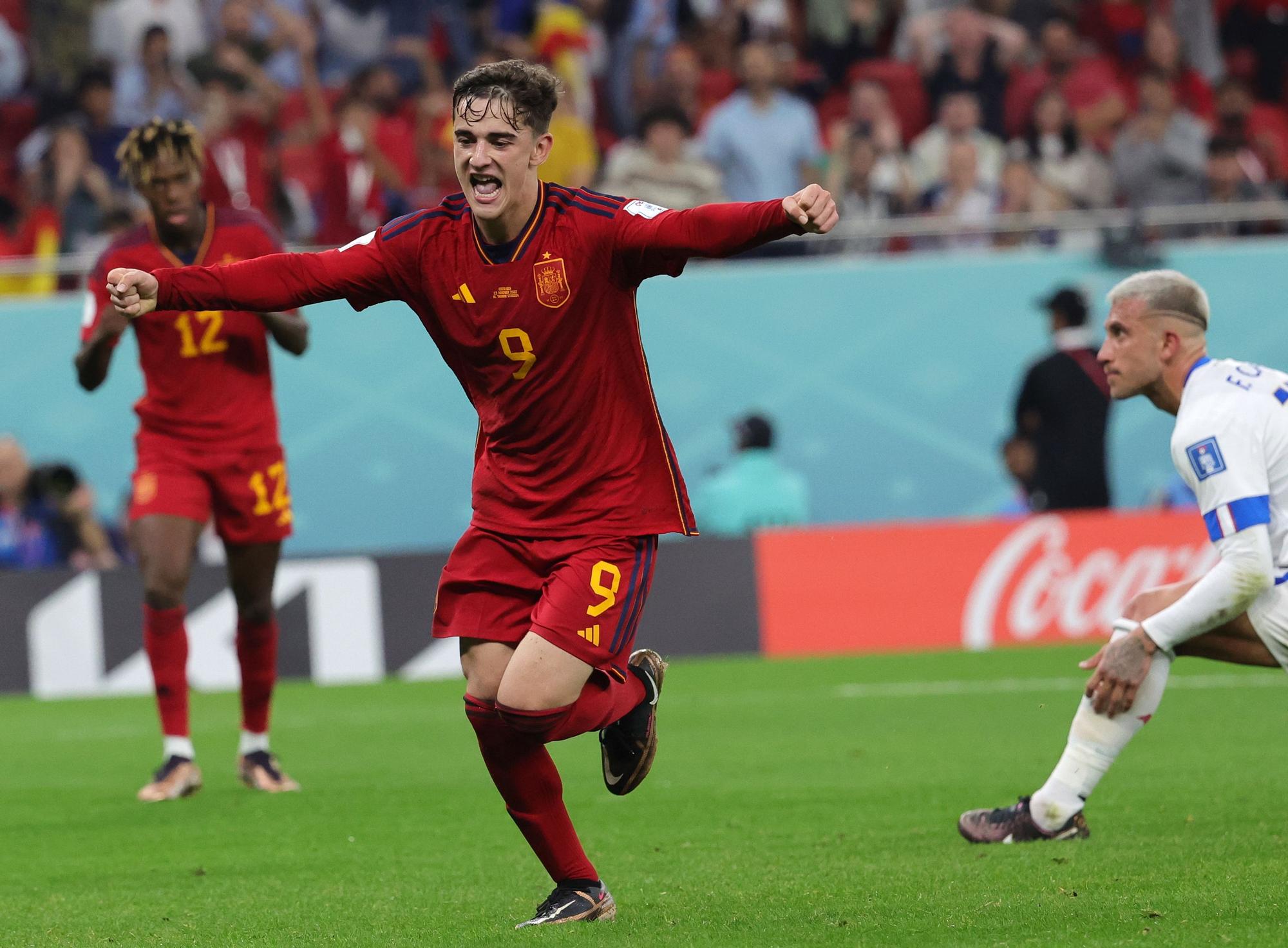 Les millors imatges del debut d'Espanya al Mundial de Qatar