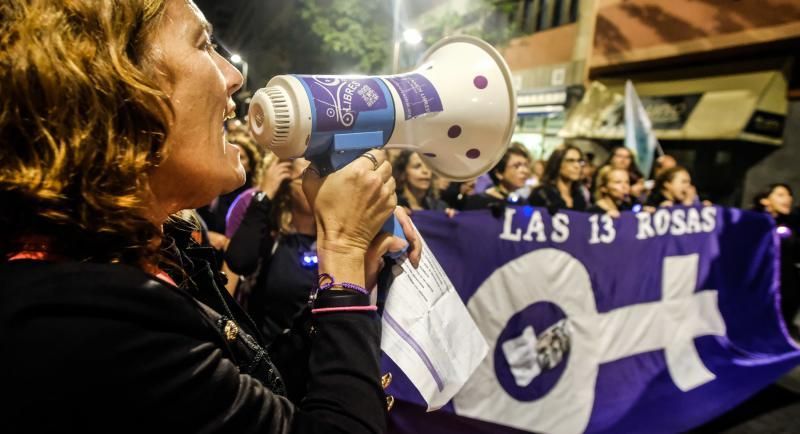 Manifestación contra la violencia machista