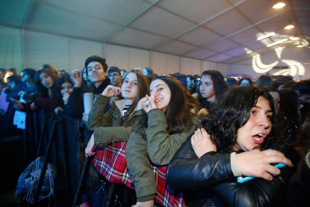 Ambiente en el concierto solidario de Corvera.