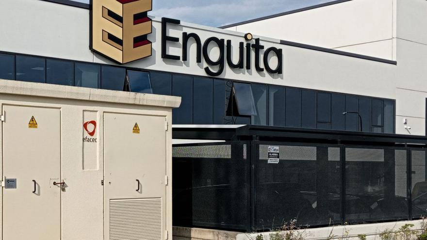 Instalaciones de la empresa Embalajes Enguita, ubicadas en el polígono industrial de Malpica de Zaragoza.
