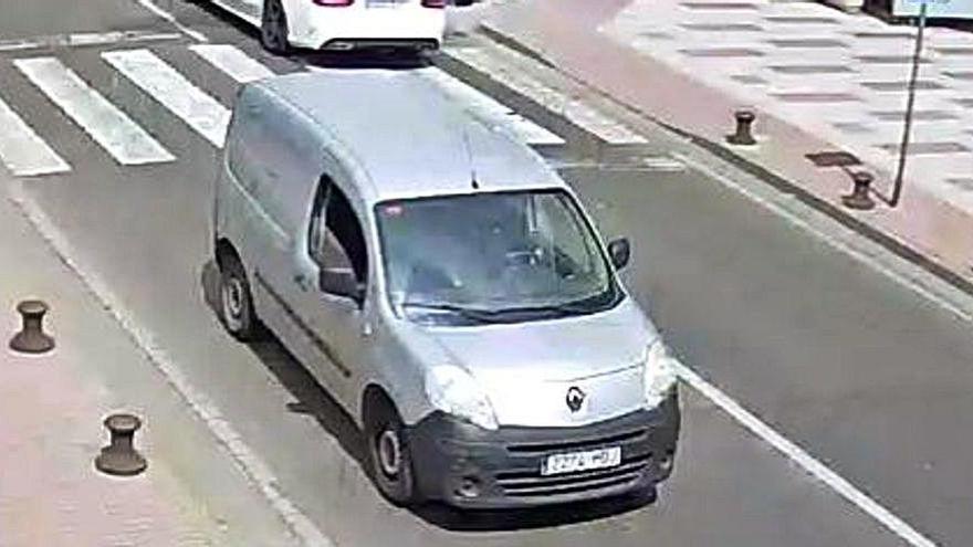 Una furgoneta robada detectada per càmeres a Platja d&#039;Aro