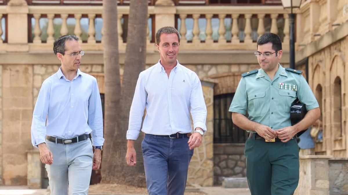 Imagen del presidente Galmés durante la presentación de la iniciativa.