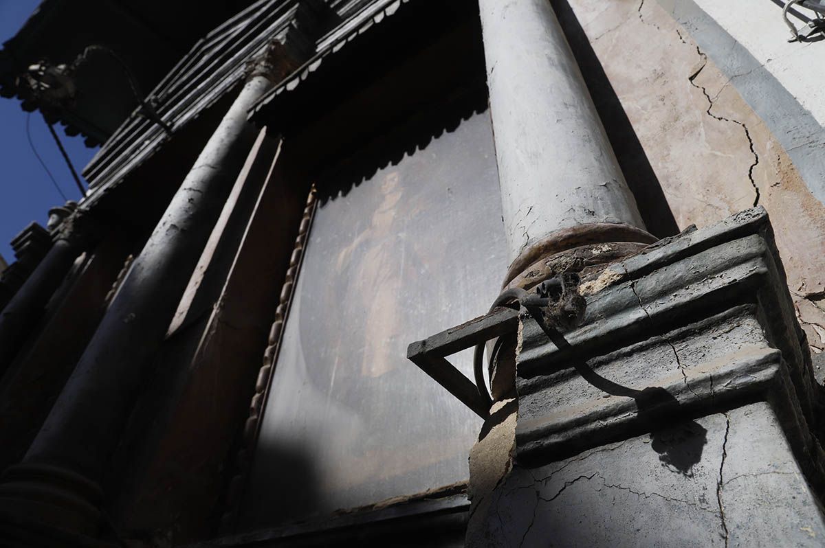 El altar de San Rafael de la Calle Lineros