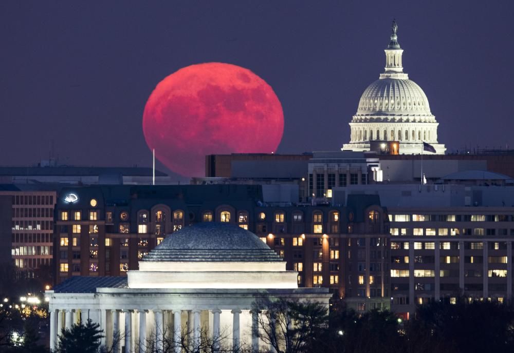 Las imágenes de la superluna