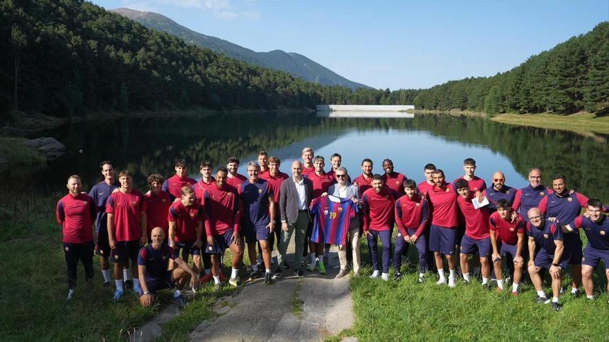 El Barça de balonmano ya está en Andorra: llegada a Engolasters para iniciar el ‘stage’