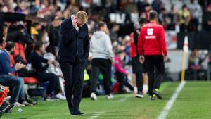 Ronald Koeman dirigió ante el Rayo Vallecano su último partido como entrenador del FC Barcelona