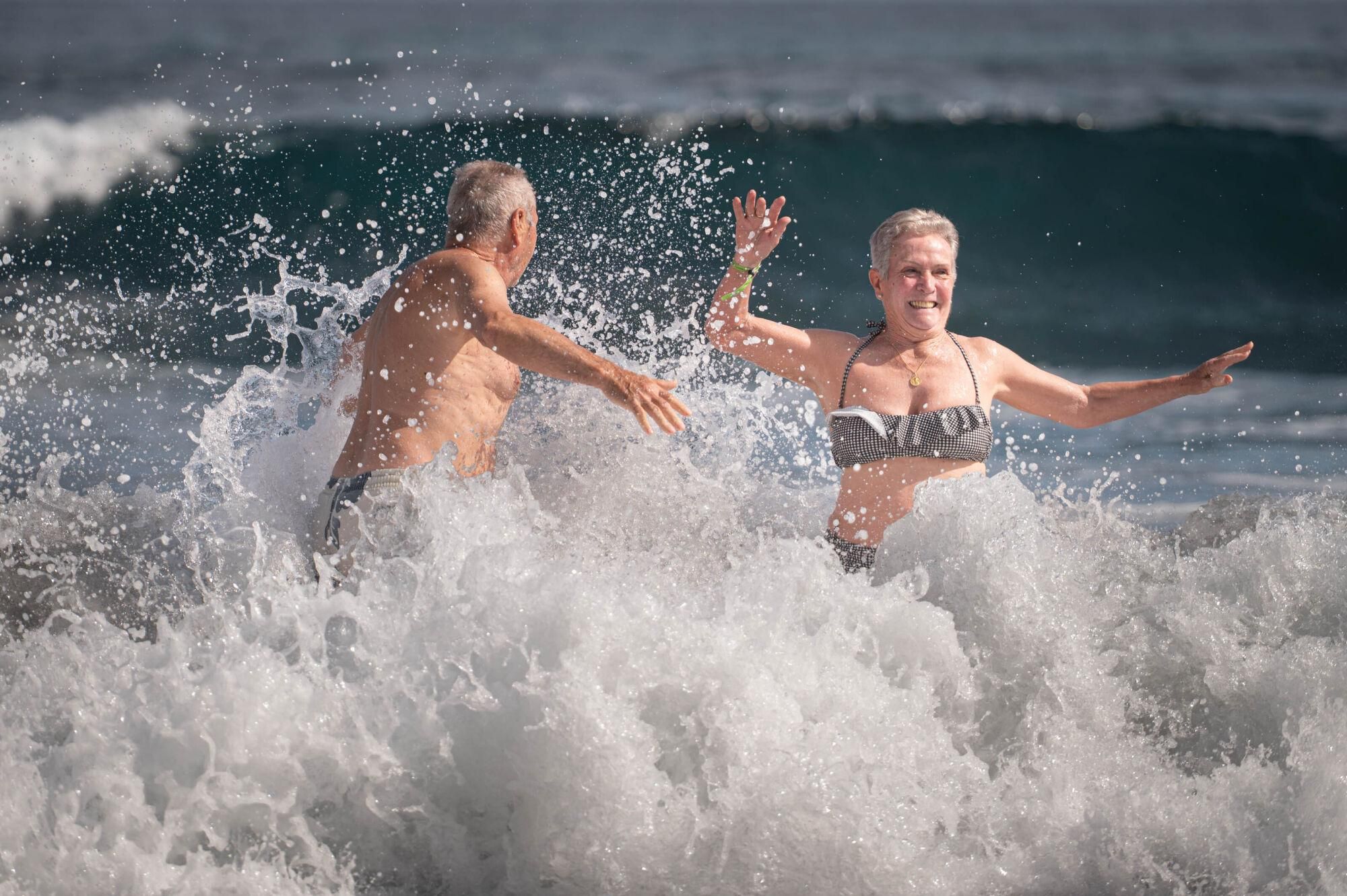 Reapertura de Playa Jardín tras un año cerrada por la mala calidad del agua. 