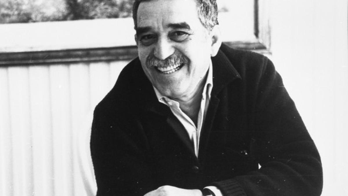 Gabriel García Márquez en 1987, en la celebración del 20º aniversario de 'Cien años de soledad'.