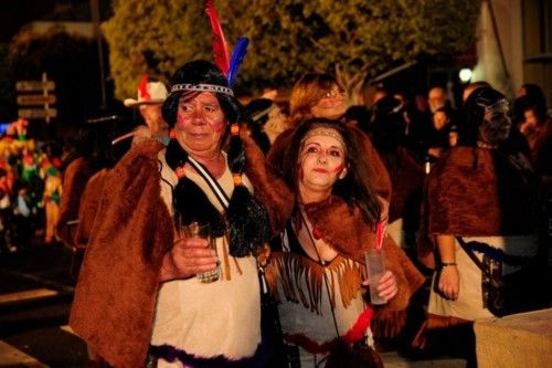 Cabalgata - desfiles de inicio de los carnavales de Aguimes