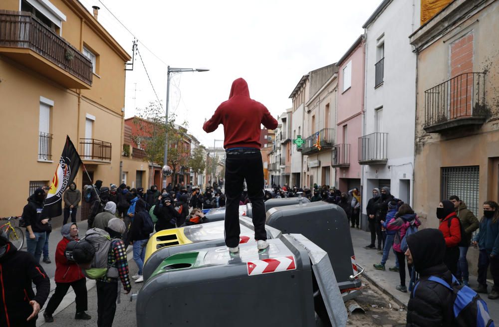 Tsunami Democràtic pone fin su protesta en la frontera